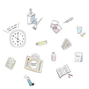 IMSグループ様 / 薬剤部紹介カタログ用イラスト